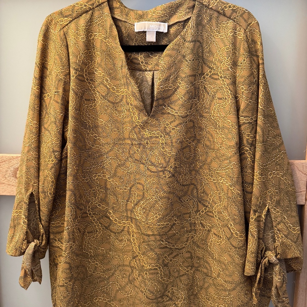 Michael Kors Gold Chain Tunic